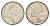 Канада 25 центов 2001 Елизавета II (1952-2022), олень KM 184b сталь плакированная никелем UNC 4631-656