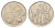 Эфиопия 50 сантимов 1977 KM 47 медно-никель UNC 4619-625