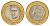 Бразилия 1 реал 2011 KM 652a биметалл UNC 4646-133