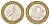 Франция 10 франков 1989 тип гений Бастилии KM 964.1, Le Franc 375.3 биметалл 4624-417
