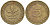 ФРГ 5 ПФЕННИГОВ 1950 D KM 107, J. 382 сталь плакированная латунью 66-757