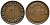 ГЕРМАНИЯ 1 РЕЙХСПФЕННИГ 1924 F KM 37, J. 313 бронза 39-838