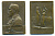 ФРАНЦИЯ ПЛАКЕТКА 1902 ПОЛЬ БРУРДЕЛЬ (1837-1906) бронза 02-018-22-2