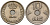 Норвегия 10 эре 1949 Хокон VII (1906 - 1957) KM 383 медно-никель 4154-761