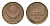 СССР 1 копейка 1991 Л Y 126a латунь 4684-549