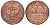Россия 1 копейка 1901 СПБ, Николай II (1896-1917) Биткин 306, KM 9.2 медь 51-2142