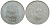 ФРГ 10 марок 1999 J, 50 лет организации защиты детей KM 198 серебро UNC 413-6224
