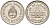 Аргентина 1 песо 1960 150 лет свержения Испанского вице-короля (1810-1960) KM 58 сталь плакированная никелем 4593-1023