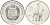 КНДР 1/2 чона 2002 мир животных - жираф KM 186 алюминий UNC 4593-712