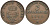 ПРУССИЯ 3 ПФЕННИГА 1864 А, ВИЛЬГЕЛЬМ I (1861-1888) KM 482 медь 117-1057