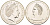 Гернси 5 фунтов 2002 королева Елизавета, королева мать KM 127 медно-никель UNC 11-092-44