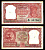 Индия 2 рупии ND (1949 - 1957) Pick 29 b бумага 7486-59-1-2