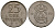 Дания 25 эре 1965 Фредерик IX (1947-1972) KM 850 медно-никель 4173-749