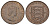 Джерси 1/12 шиллинга 1957 Елизавета II (1952-2022) KM 21 бронза 4512-531