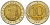 СССР 10 рублей 1991 ЛМД, ГКЧП KM 295, Федорин 15 биметалл 4128-616