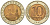 СССР 10 рублей 1991 ЛМД, ГКЧП KM 295, Федорин 15 биметалл 4126-135