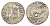 Киликийская Армения трам 1226-1271 Хетум I и царица Забель, держат крест/лев с патриаршим крестом  серебро    1516-315