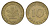 ФРГ 10 пфеннигов 1970 F KM 108, J.383 сталь плакированная латунью 4606-1111
