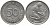 ФРГ 50 ПФЕННИГОВ 1974 J KM 109.1, J. 384 медно-никель 112-156