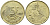 БЕЛЬГИЯ 5 ФРАНКОВ 1986 BELGIQUE KM 163 латунь или алюминевая бронза 4385-312