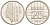 Нидерланды 25 центов 1993 Беатрикс (1980-2013) KM 204 никель UNC 4588-924