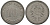 ГЕРМАНИЯ 10 ПФЕННИГОВ 1874 A, СТАРОГЕРБОВКА KM 4, Jager 4, Weege 7 медно-никель 4546-1111