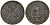 Германия 1 пфенниг 1908 G, Вильгельм II (1888-1918) KM 10, J. 10 медь 4608-239