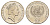Австралия 20 центов 1995 50 лет ООН KM 295 медно-никель UNC 4652-522