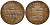 САКСОНИЯ 2 ПФЕННИГА 1855 F, KS-SM, ЙОХАНН (1854-1873) KM 1185 медь 4381-615