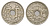 Франция 25 сантимов 1919 KM 867a, Le Franc 171.7 медно-никель 3856-311