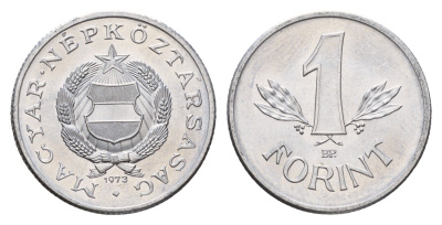 Венгрия 1 форинт 1973 ВР KM 575 алюминий UNC 4146-116