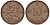 Финляндия 10 пенни 1938 KM 24 медь 51-3031