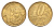 Бразилия 10 сентаво 2004 KM 649 сталь плакированная латунью UNC 4686-732