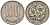 Япония 100 йен 1973 год 48, император Хирохито KM 82 медно-никель 4539-145