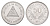 Никарагуа 50 сентаво 1997 KM 88 хромированная сталь UNC 4640-1043