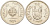 Португальская Индия 1 рупия 1935 мальтийский крест KM 22 серебро 1529-1222