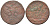 РОССИЯ 1 ДЕНЬГА 1743 ЕЛИЗАВЕТА (1741-1761) Биткин 348 медь 261-323
