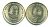 Венгрия 10 филлеров 1977 ВР, из ролла KM 572 алюминий UNC M18-13