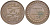 ТУНИС 5 САНТИМОВ 1917 АН1336, MUHAMMAD al-NASIR BEY KM 235 бронза 4523-814