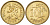 ФИНЛЯНДИЯ 10 ПЕННИ 1963 ПЕРВЫЙ ГОД KM 46 алюминиевая бронза 4548-254