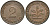 ФРГ 2 пфеннига 1968 G KM 106a, J.381a сталь плакированная медью 4546-947