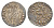 Киликийская Армения трам 1226-1271 Хетум I и царица Забель, держат крест/лев с патриаршим крестом  серебро    1516-411