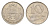 Латвия 10 сантимов 1922 год-тип KM 4 никель 4658-1217