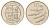 Исландия 10 крон 1987 рыбы KM 29.1 медно-никель 4691-236