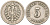 Германия 5 пфеннигов 1875 G KM 3, J.3 медно-никель 4594-852