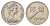 Фиджи 10 центов 1981 Елизавета II (1952-2022), булава KM 30 медно-никель 4698-1134