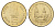 Индия 5 рупий 2010 1000 лет храму Брихадишварар KM 378 никель латунь UNC 4119-913