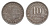 Пфорцгейм 10 пфеннигов 1918 Funck 423.2, Men05 20430.2, Men18 25604.2 железо 4636-814