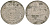 Латвия 50 сантимов 1922 первая Республика (1918-1939) KM 6 никель 92-212