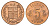 Исландия 5 эйре 1963 KM 9 бронза UNC 4695-523